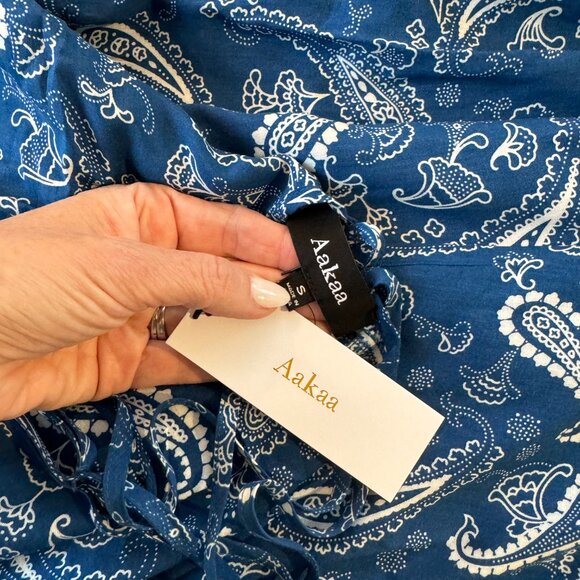 Aakaa ARUBA BABY PAISLEY JUMPSUIT in "ocean blue" - Picture 9 of 9